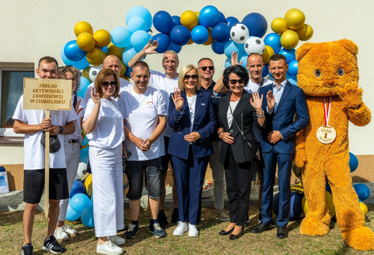 Integracja osób z niepełnosprawnościami na I Świętokrzyskich Zawodach Sportowych Pracowników Zakładów Aktywności Zawodowej (ZAZ)