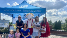 stoisko urzędu podczas uroczystości w Sandomierzu