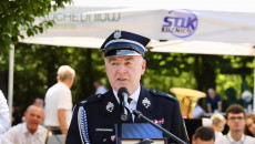przewodniczący Sejmiku Andrzej Bętkowski podczas uroczystości OSP w Ostojowie