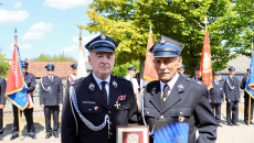 przewodniczący Sejmiku Andrzej Bętkowski podczas uroczystości OSP w Ostojowie