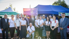 dożynki w Mniowie z udziałem marszałek Renaty Janik