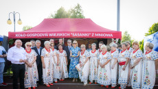 dożynki w Mniowie z udziałem marszałek Renaty Janik