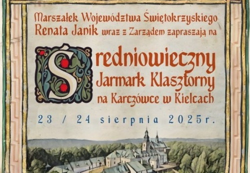 Jarmark Sredniowieczny Kielce 2025 Plakat