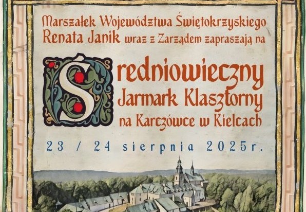 Jarmark Sredniowieczny Kielce 2025 Plakat