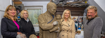 Pomnik Władysława Buszkowskiego nabiera kształtów