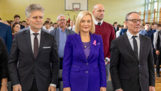 Uroczystość ślubowania uczniów klas pierwszych w Zespole Szkół Elektrycznych w Kielcach
