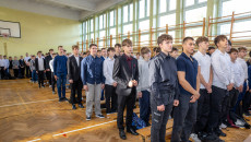 Uroczystość ślubowania uczniów klas pierwszych w Zespole Szkół Elektrycznych w Kielcach