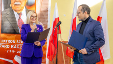 Uroczystość ślubowania uczniów klas pierwszych w Zespole Szkół Elektrycznych w Kielcach