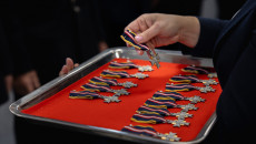 Uroczystości w Komendzie Wojewódzkiej PSP w Kielcach