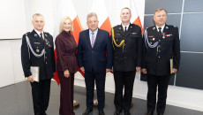 Uroczystości w Komendzie Wojewódzkiej PSP w Kielcach