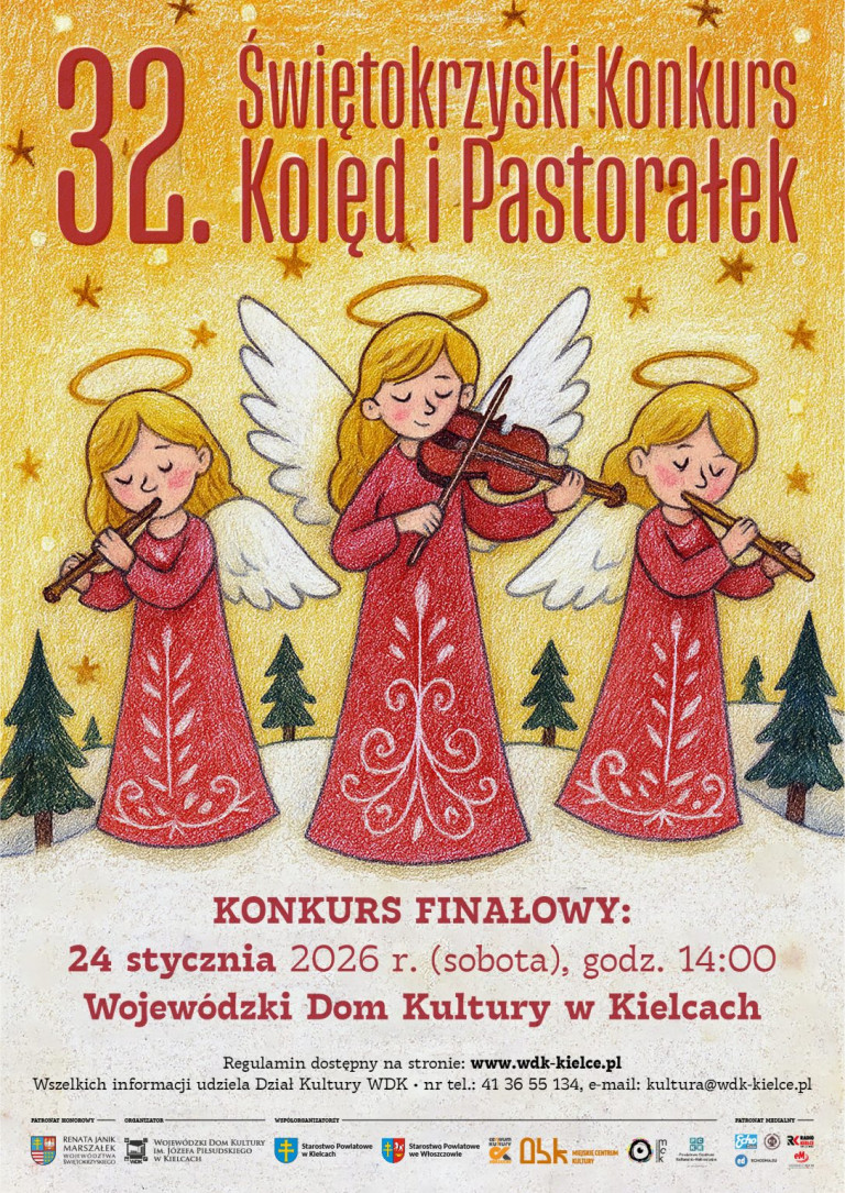 anioły grające na skrzypcach