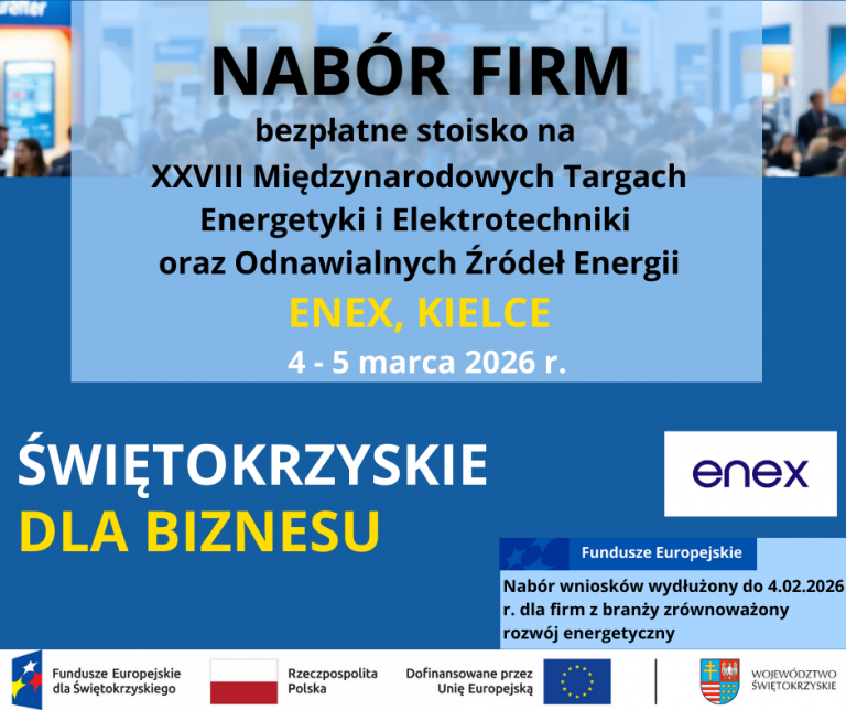 Grafika Nabór Firm Na Bezpłatne Stoisko Międzynarodowych Targach Energetyki I Elektrotechniki Oraz Odnawialnych Źródeł Energii