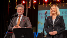 Marszałek województwa Renata Janik, senator Krzysztof Słoń