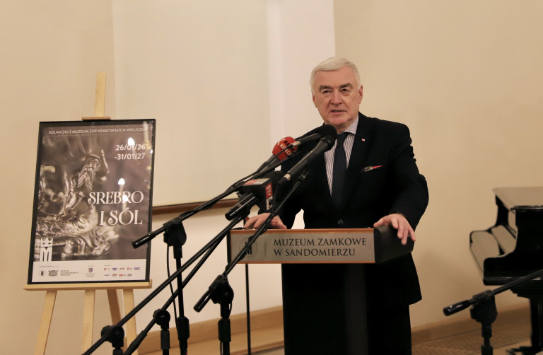 Srebro i sól. Solniczki z Muzeum Żup Krakowskich Wieliczka” - wystawa w Sandomierzu