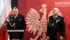 Uroczystość w Komendzie Wojewódzkiej Państwowej Straży Pożarnej w Kielcach