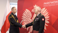 Uroczystość w Komendzie Wojewódzkiej Państwowej Straży Pożarnej w Kielcach