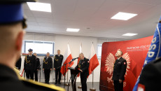 Uroczystość w Komendzie Wojewódzkiej Państwowej Straży Pożarnej w Kielcach