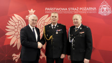 Uroczystość w Komendzie Wojewódzkiej Państwowej Straży Pożarnej w Kielcach