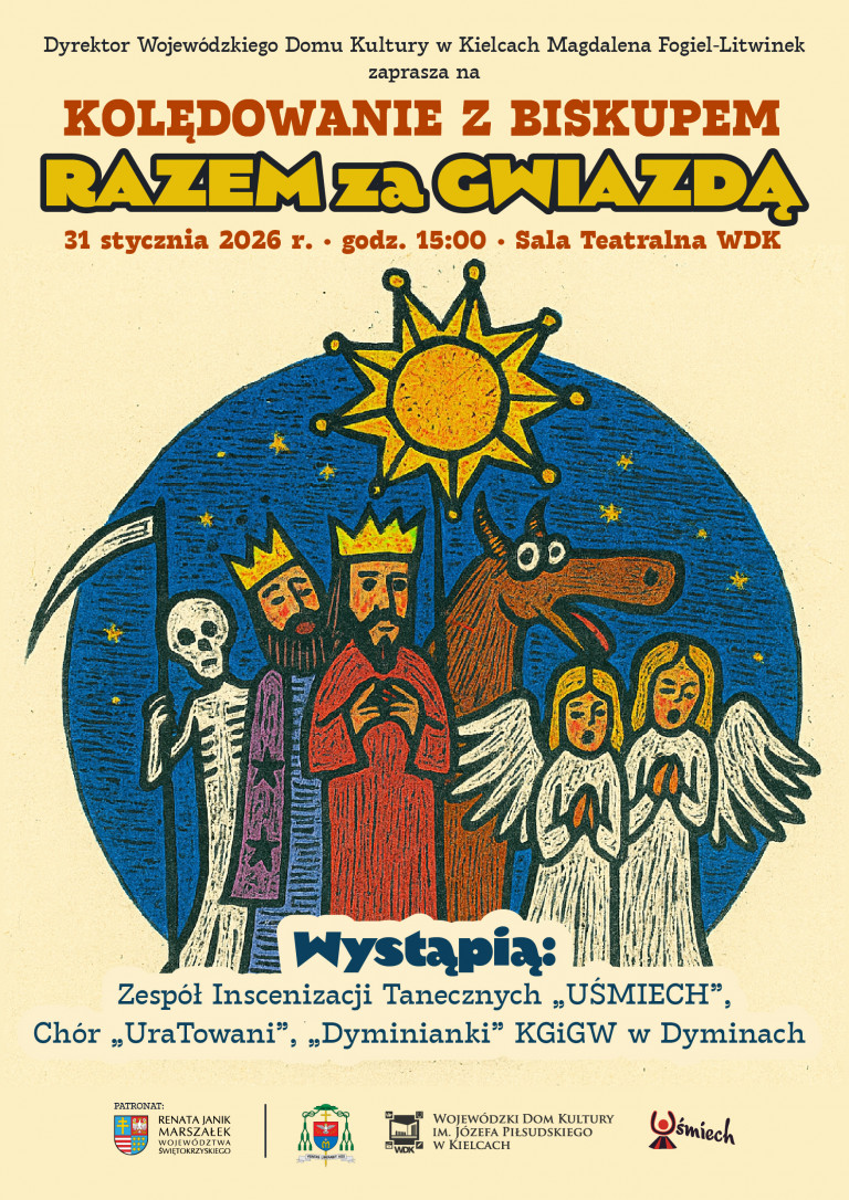 Koledowanie Biskup Plakat A3