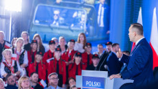 Prezydent RP odwiedził Chmielnik. Spotkał się z mieszkańcami i samorządowcami