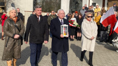 Obchody Narodowego Dnia Pamięci Żołnierzy Wyklętych w Starachowicach z udziałem członka Zarządu Województwa Świętokrzyskiego Andrzeja Prusia