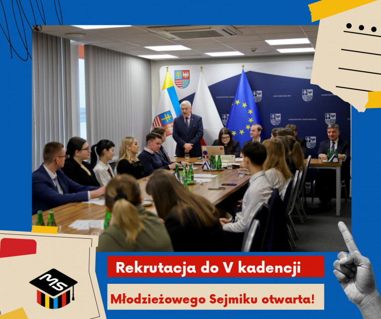 Nabór do V kadencji Młodzieżowego Sejmiku Województwa