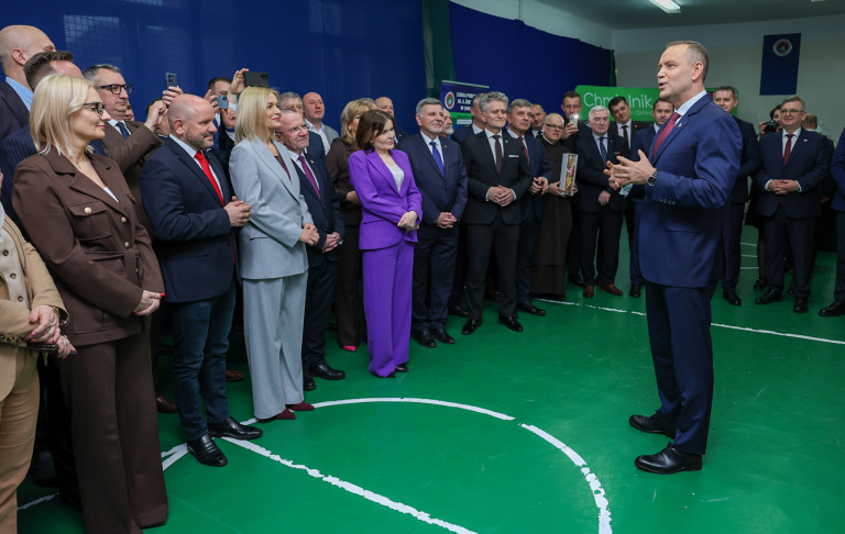 Prezydent RP odwiedził Chmielnik. Spotkał się z mieszkańcami i samorządowcami