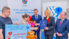 Powitaliśmy Jędrzeja na świecie! 300. dziecko w programie „Co 50. narodziny – realne wsparcie dla Rodziny”