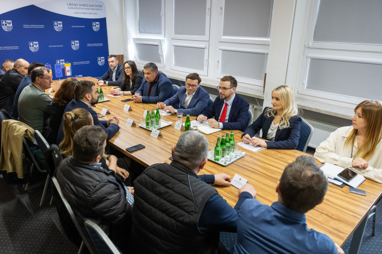 Wizyta studyjna delegacji z Rumunii w województwie świętokrzyskim