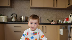 Marszałek Renata Janik z wizytą w rodzinnym domu dziecka