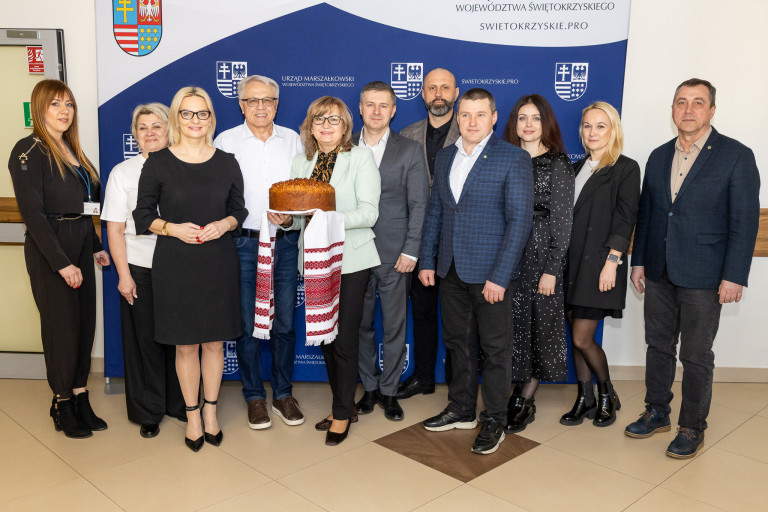 Wizyta w Urzędzie Marszałkowskim delegacji samorządowców oraz przedstawicieli organizacji sportowych z Obwodu Winnickiego