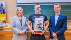 Ogólnopolski Świętokrzyski Matematyczny Maraton Maturalny z udziałem marszałek województwa świętokrzyskiego Renaty Janik
