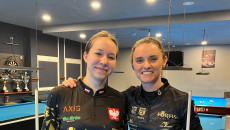 Carina Cuper I Katrzayna Wesołowska Podczas Turnieju