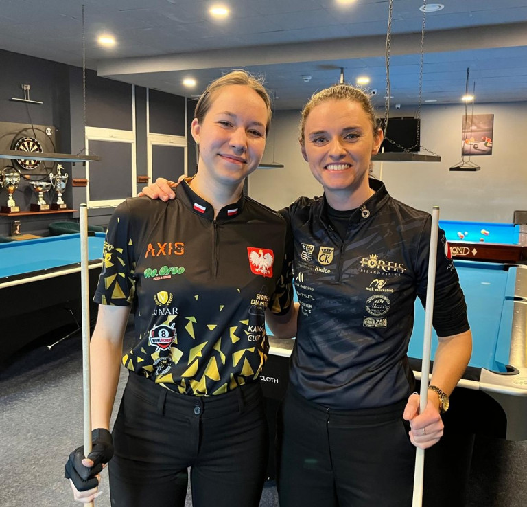 Carina Cuper I Katrzayna Wesołowska Podczas Turnieju