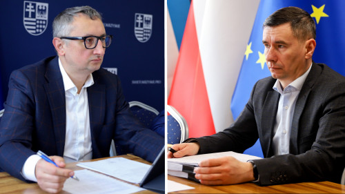 Grzegorz Cepil, Przewodniczący Komisji Rolnictwa I Ochrony Środowiska I Łukasz Jabłoński, Przewodniczący Komisji Budżetu I Finansów