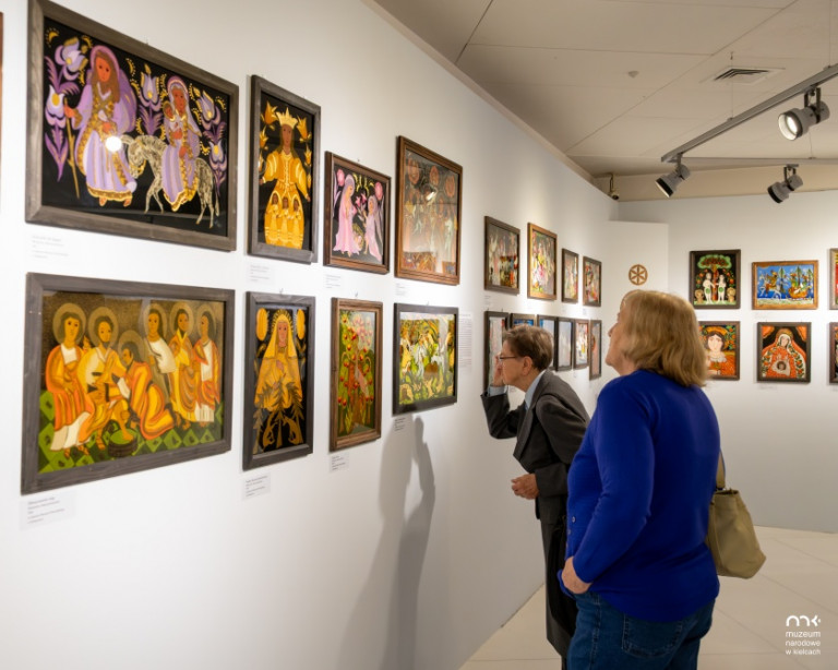 Wystawa Na Szkle Malowane