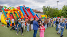 Radosny festyn z okazji Dnia Dziecka w Mniowie