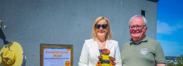 Pszczoły zamieszkały na dachu Urzędu Marszałkowskiego! Miód prosto z serca regionu świętokrzyskiego