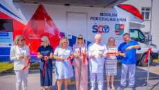 Przekazanie do użytku Mobilnej Pobieralni Krwi