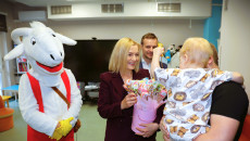 Życzenia i podarunki dla małych pacjentów