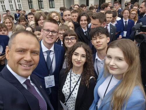 Młodzieżowy Sejmik Województwa Świętokrzyskiego na I Prezydenckim Kongresie Młodzieżowych Radnck
