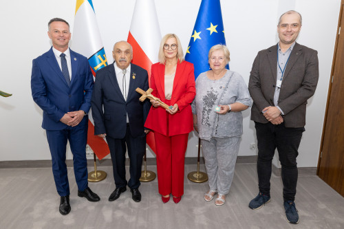 Przedstawiciele Związku Sybiraków i Związku Polaków w Kalabrii we Włoszech z wizytą u marszałek