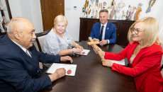 Przedstawiciele Związku Sybiraków i Związku Polaków w Kalabrii we Włoszech z wizytą u marszałek