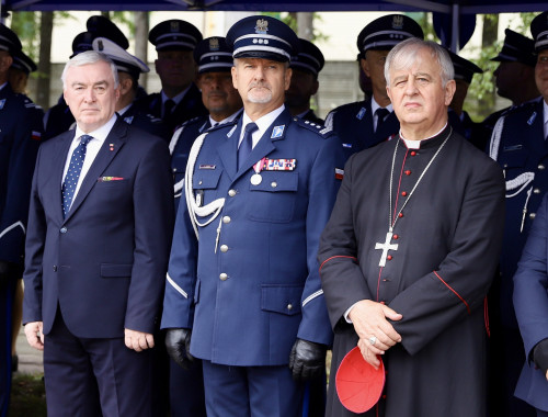 Uroczysty apel świętokrzyskiej policji