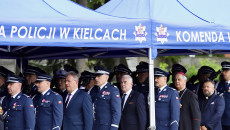 Uroczysty apel świętokrzyskiej policji
