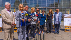Konferencja prasowa. Poznaliśmy zwycięski projekt rozbudowy siedziby Urzędu Marszałkowskiego w Kielcach