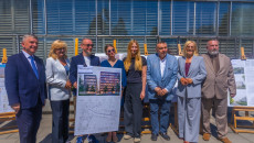Konferencja prasowa. Poznaliśmy zwycięski projekt rozbudowy siedziby Urzędu Marszałkowskiego w Kielcach