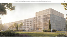 Fragment Projektu Architektonicznego autorstwa M.O.C. Architekci sp. z o. o. z Katowic - Nagroda 3 W Konkursie