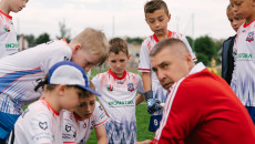 Drużyna Wichra Miedziana Góra Z Trenerem