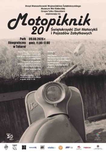 Plakat Motopiknik W Tokarni